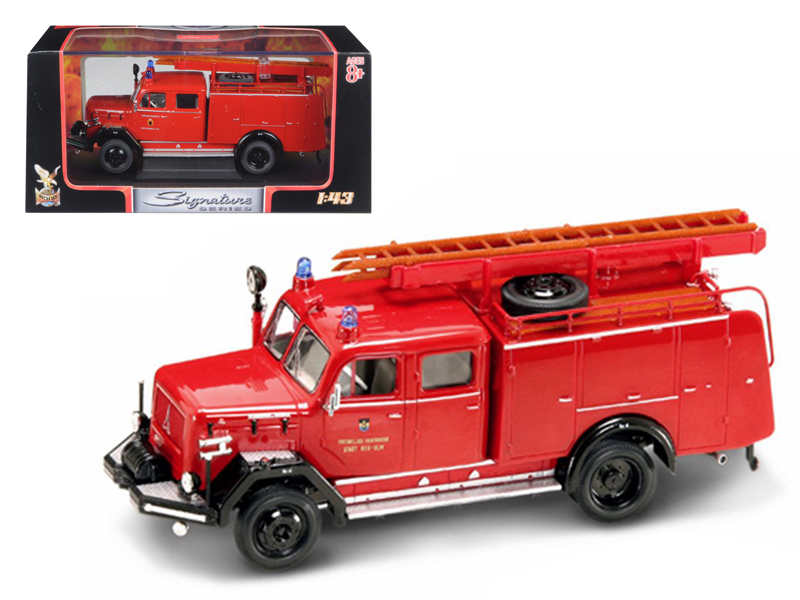 KME Predator Fire Engine "Los Angeles County Fire Department" Red "5 Alarm" Series Limited Edition to 750 pieces Worldwide 1/64 Diecast Model by Iconic Replicas