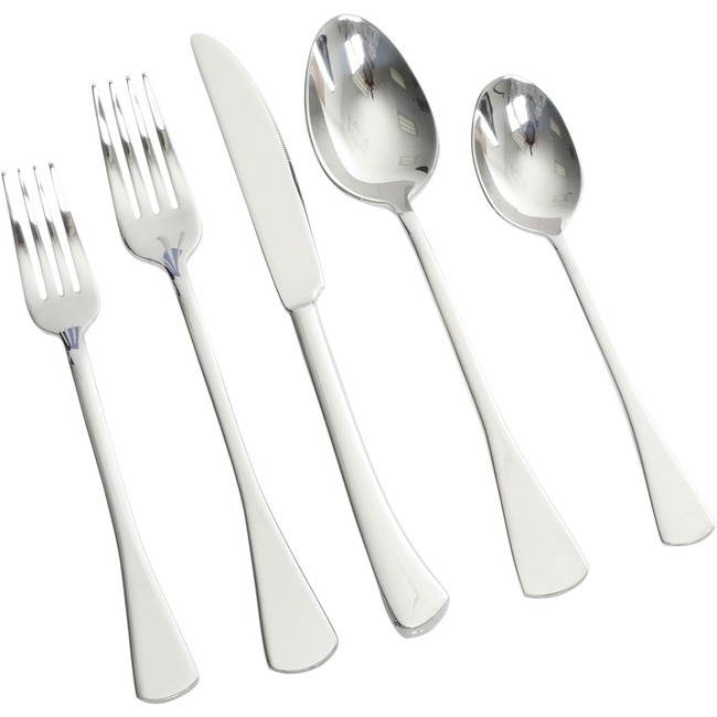 Gibson 94227.2 Elite Verdi 20 Piece Flatware Set Mirror Finish