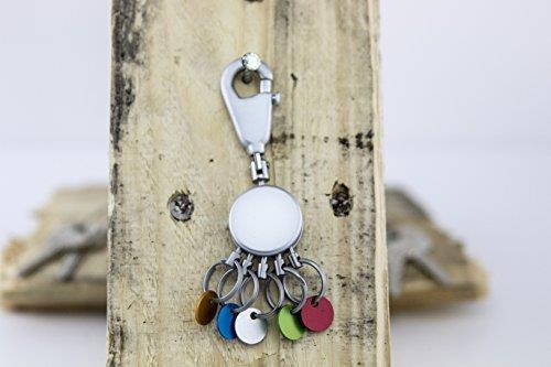 Troika Key holder, Patent Color (KYR61MC)