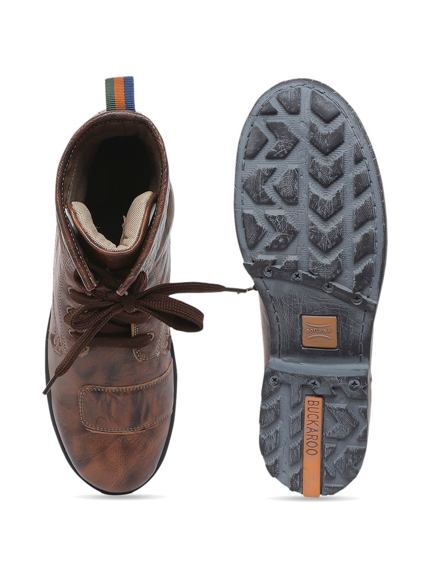 BCK by Buckaroo Men's GRIFFIN Tan Derby Boots