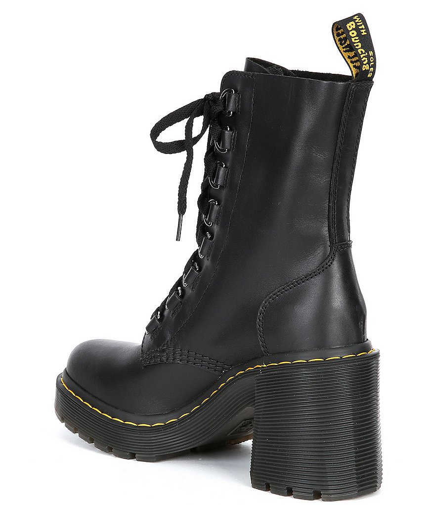 Dr. Martens Women's Chesney Lace-Up Heeled Combat Booties