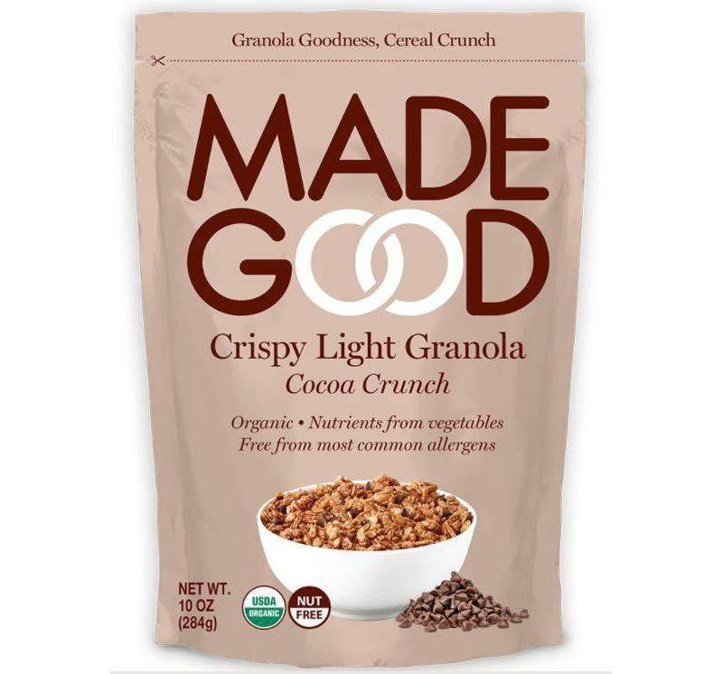 MadeGood Crispy Light Granola Cocoa Crunch - 10oz