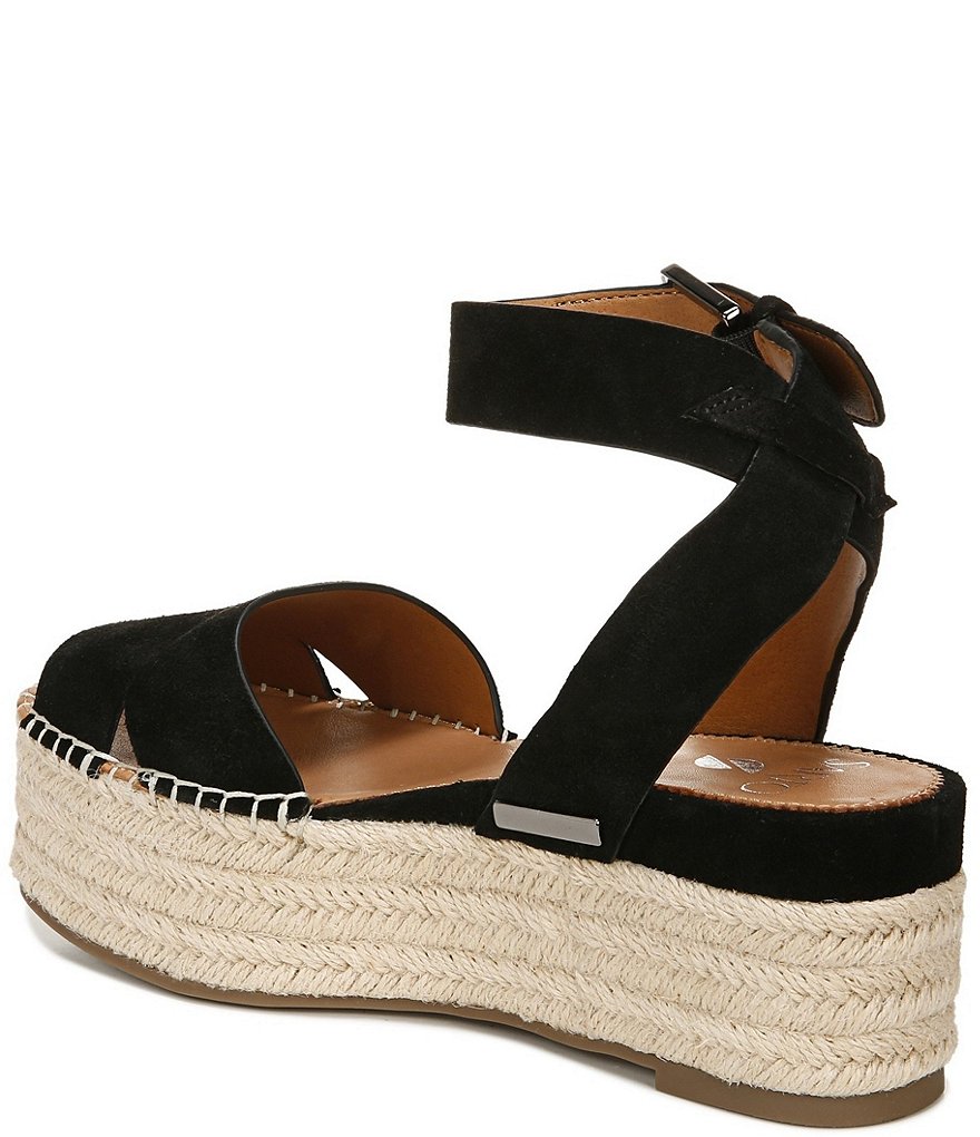 Splendid Meredith Suede Ankle Wrap Espadrille Sandals