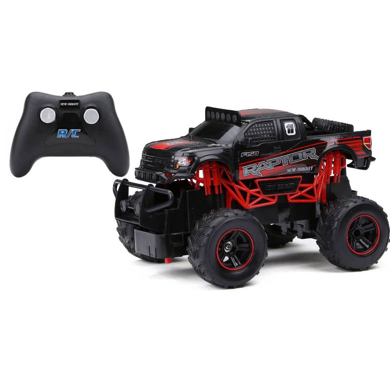 New Bright 1:24 R/C FF Truck - Raptor Black