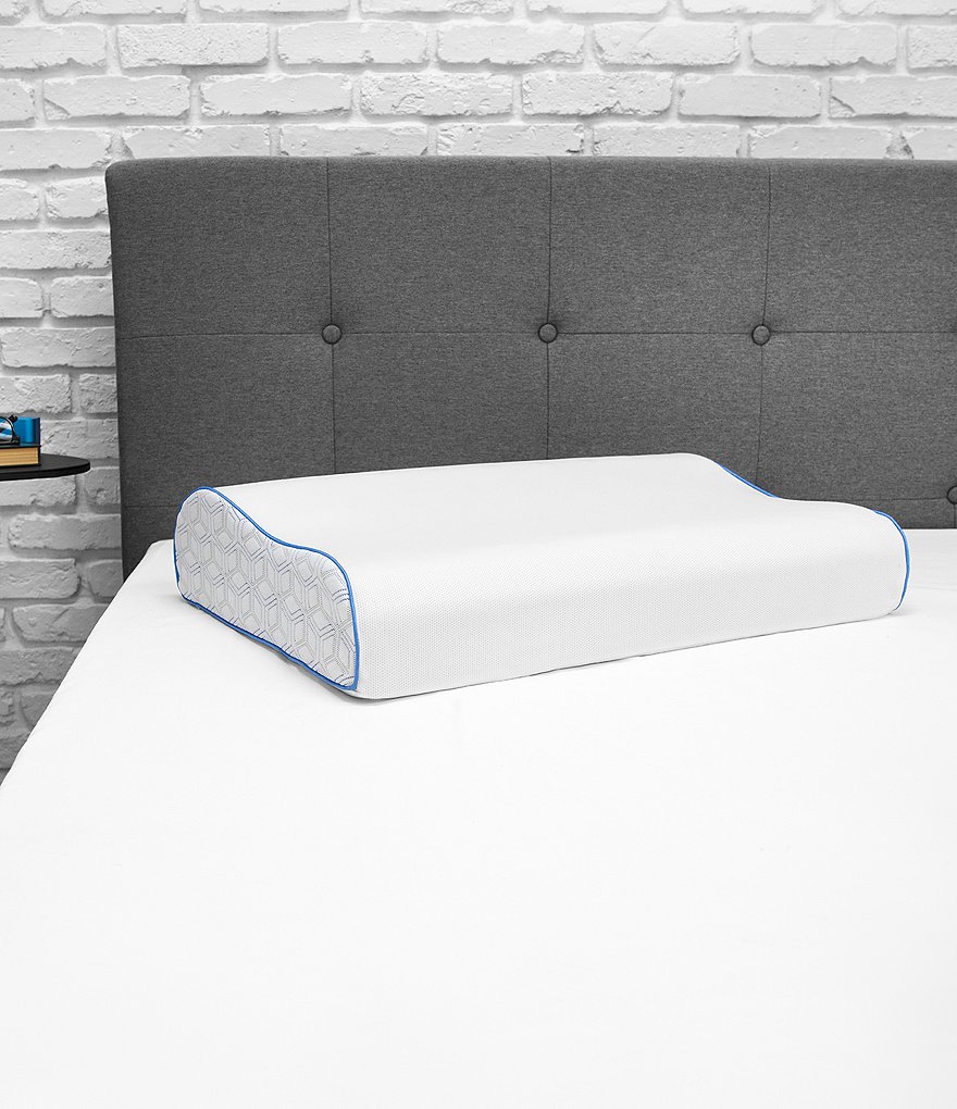 Sensorpedic Memory Foam Wedge Pillow with Cooling Gel Coating