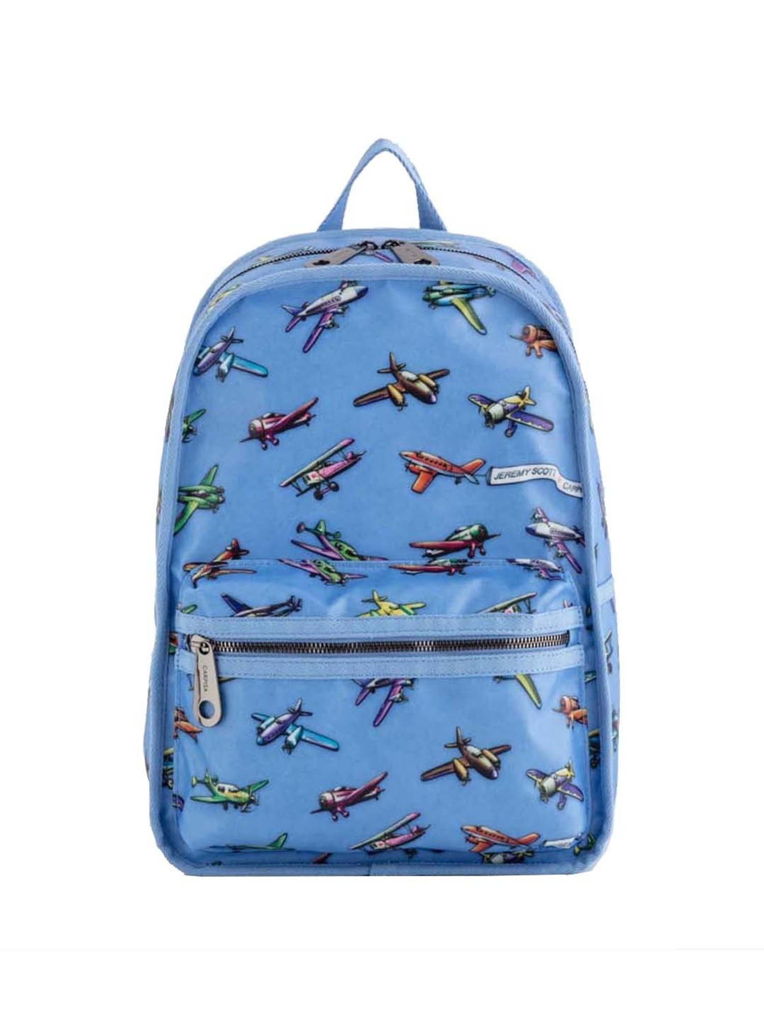 CARPISA Blue Fabric Medium Backpack