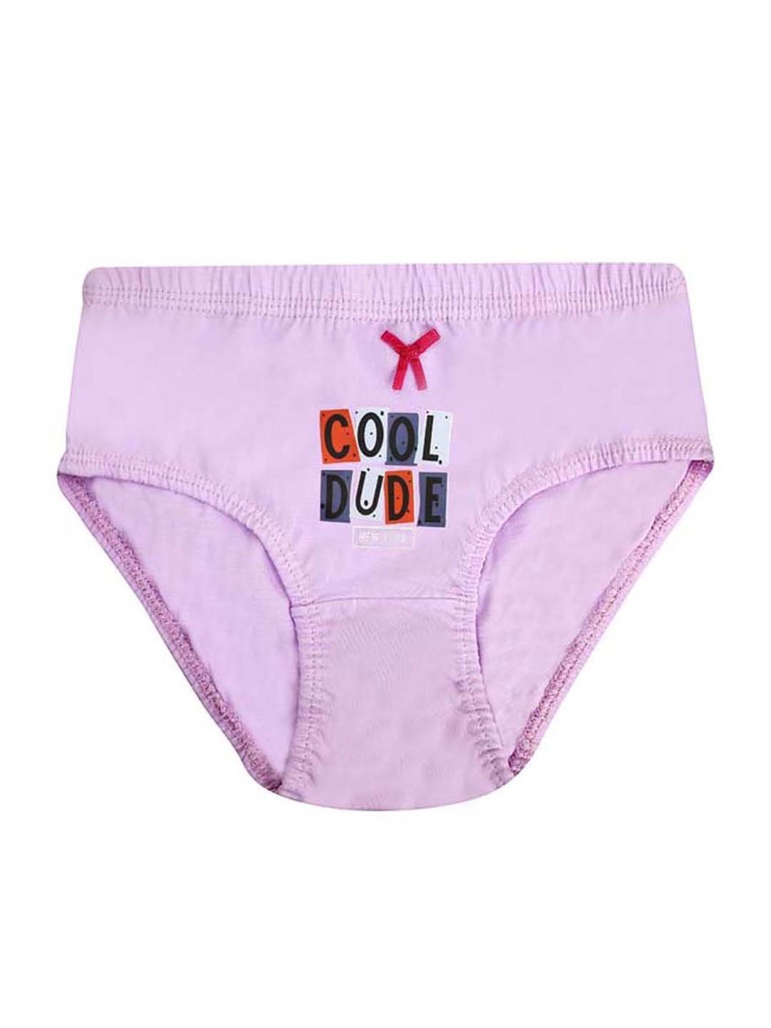 D'chica Kids Multicolor Cotton Printed Panties - Pack of 6