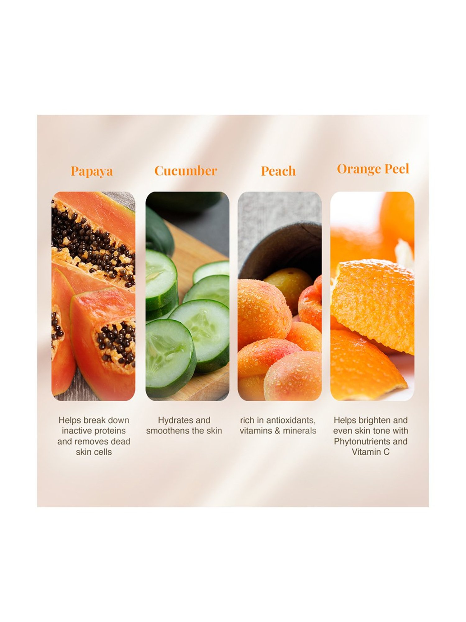 VLCC Papaya Fruit Facial Kit & Insta Glow Gold Bleach Combo