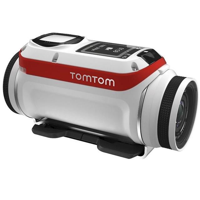TomTom Bandit 16MP 4K Ultra HD Action Camera, Wi-Fi and Bluetooth Connectivity, GPS, Base Pack