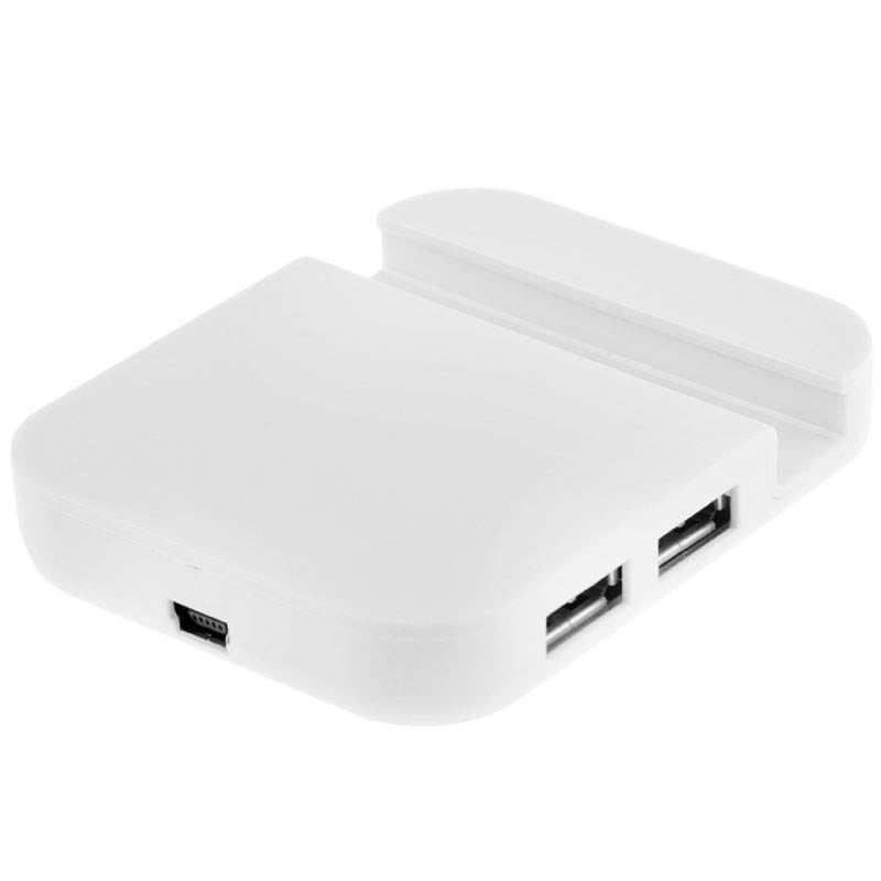 Sunsky Phone Stand Design 4 Ports USB 2.0 High Speed 480MBPs HUB + 60cm USB 2.0 Cable