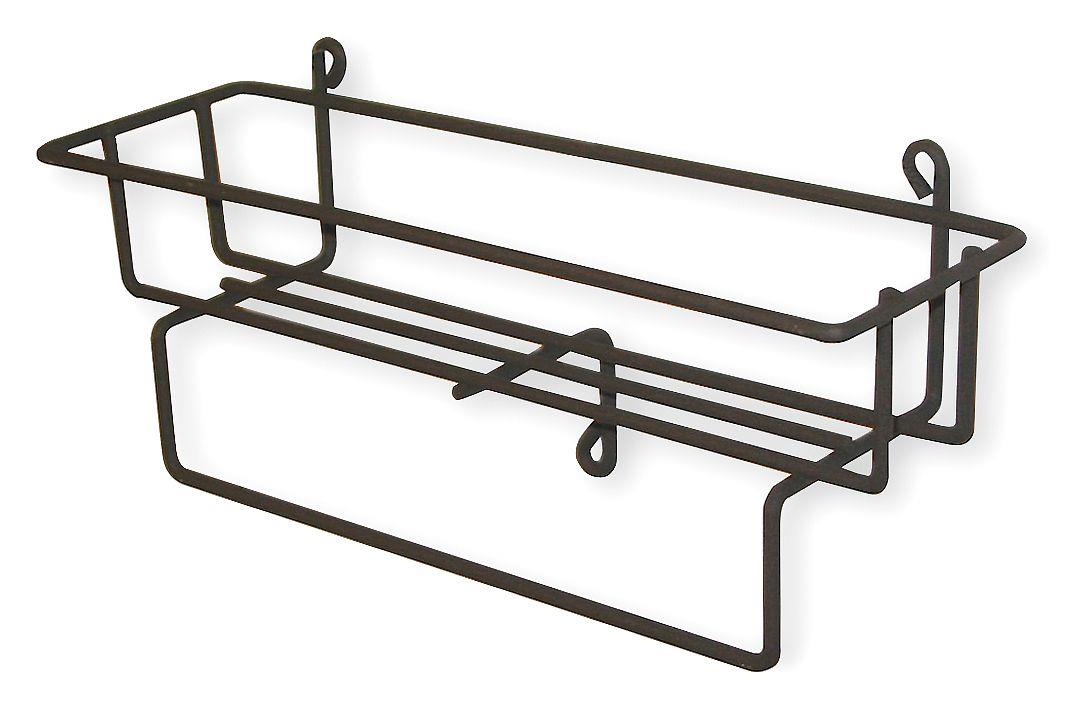 Diversey Black Wire Wire Rack, 1 EA Black  Wire  D3191754