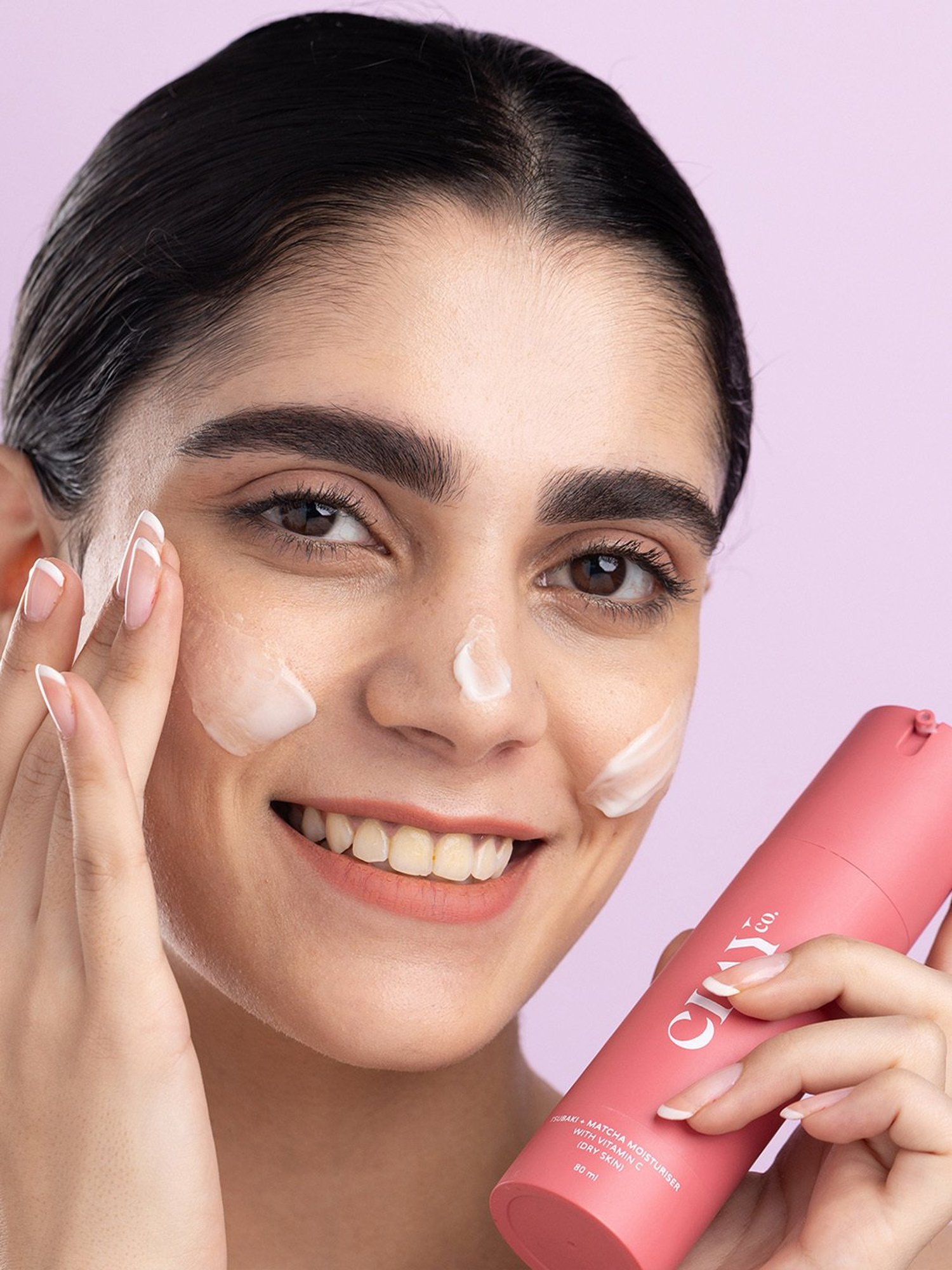 CLAYco Tsubaki + Matcha Moisturiser with Vitamin C for Oily and Sensitive Skin - 50 ml