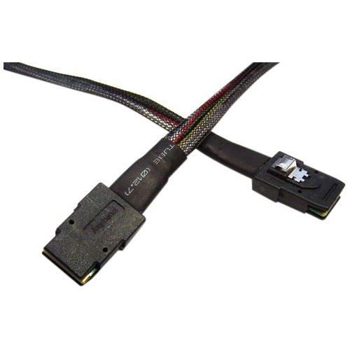 LSI Logic Cable L5-00191-00 CBL-SFF8087SB-06M Mini-SAS to Mini-SAS Cable Bare