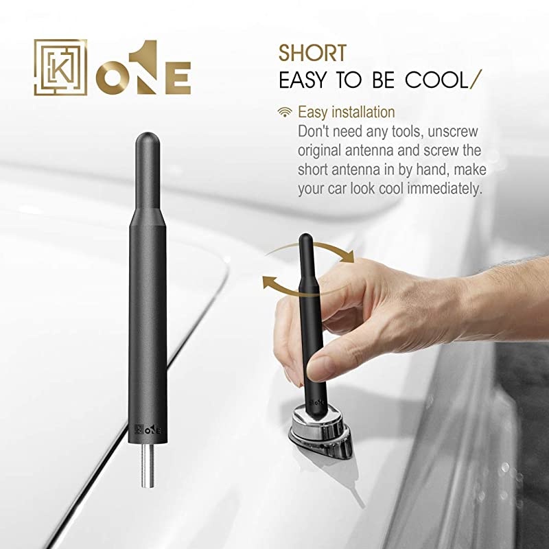 4.9'' Short Antenna Compatible with 2003-2015 Corolla