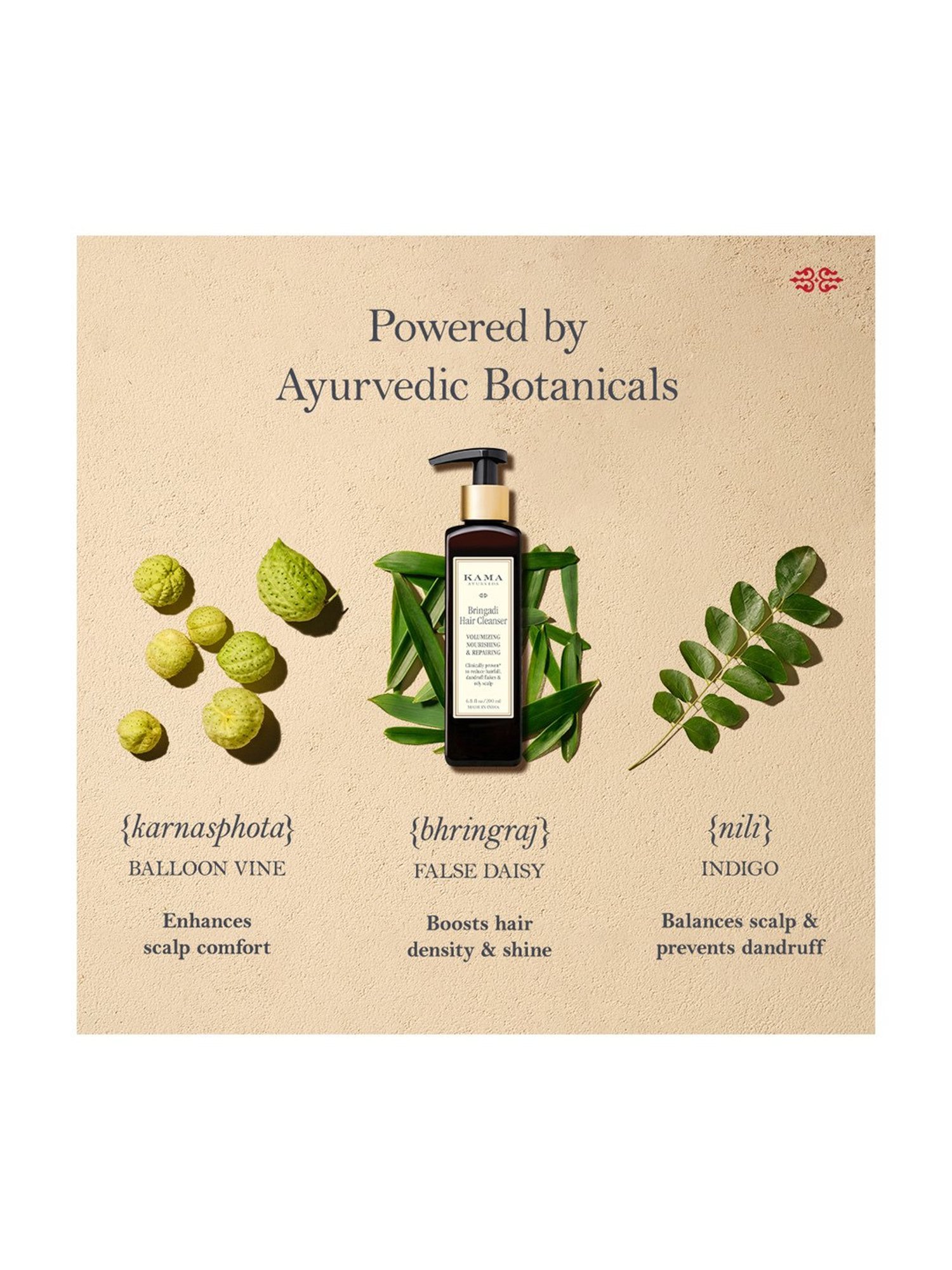 Kama Ayurveda Bringadi Hair Cleanser 200 ml (Unisex)