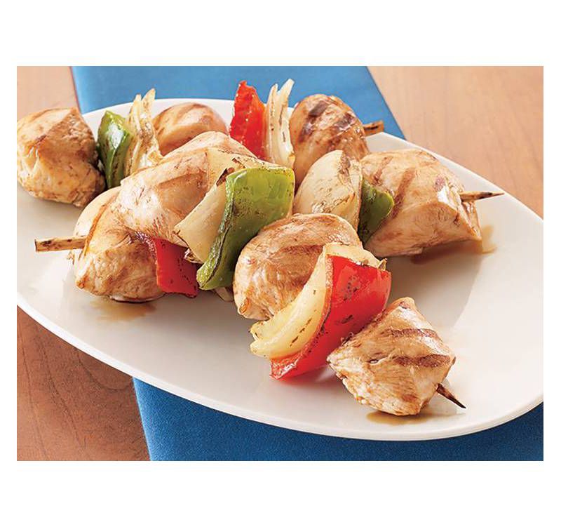 Custom Made Meals 8.5" Chicken Kabob with Bell Peppers and Onions - 1-1.35 lbs - price per lb