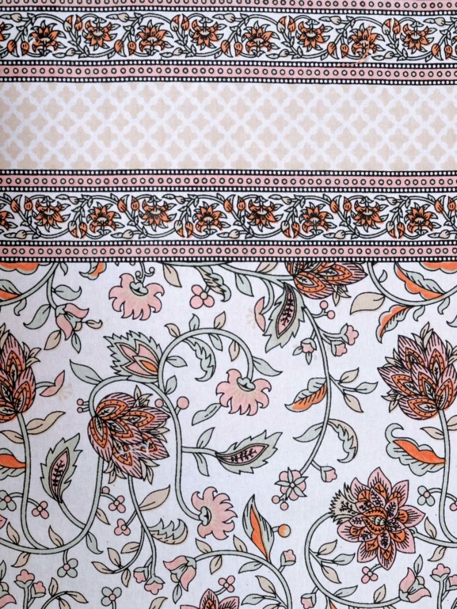 Romee Multicolor Cotton 180 TC Bed Sheet Set