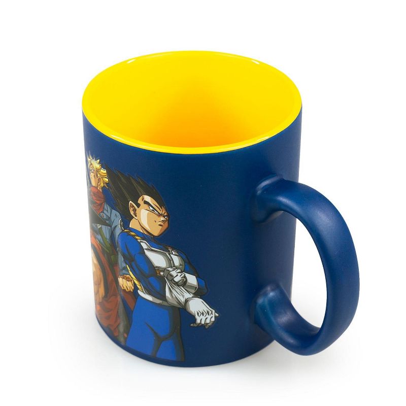 Just Funky Dragon Ball Super Saiyans Vs. Goku Black & Zamasu Ceramic Mug | Holds 16 Ounces