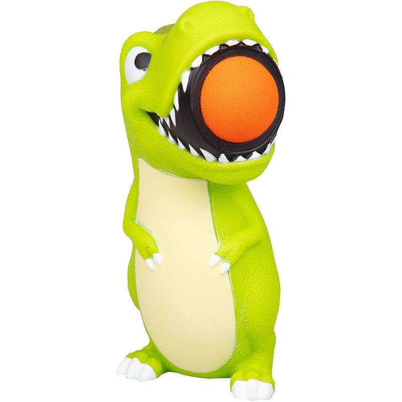 Hog Wild T-Rex Dinosaur Popper Toy, Shoots Foam Balls!