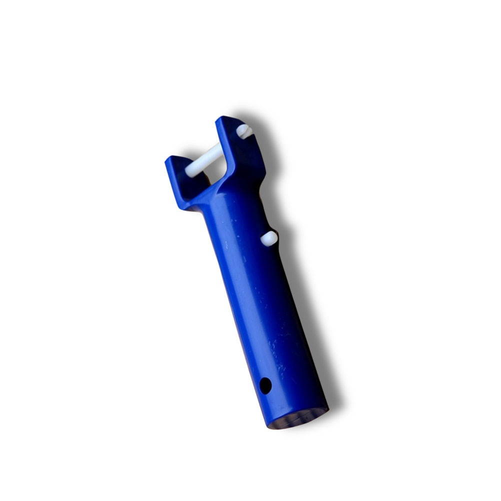 2 Sets Swimming Pool Cleaning Suction Head V Shaped Cleaning Head Cleaning Tool Pool Cleaning Accessories for Home Hotel (Blue)