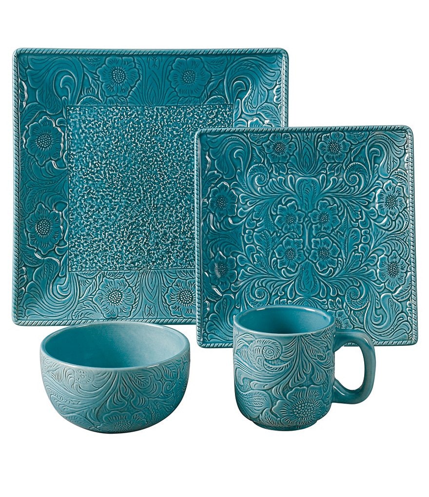 HiEnd Accents Savannah 16-Piece Place Setting