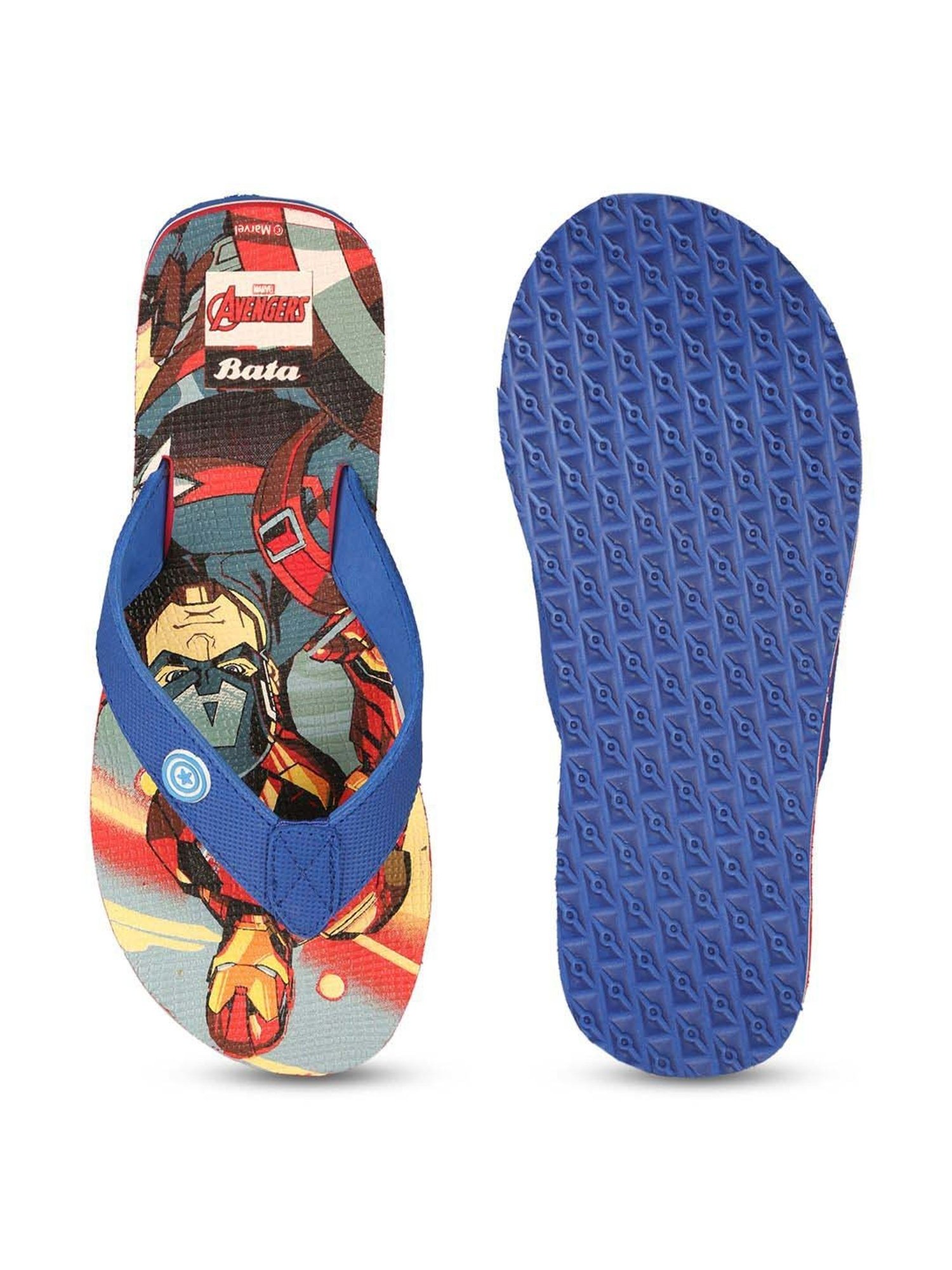 Disney by Bata Kids Multicolor Flip Flops