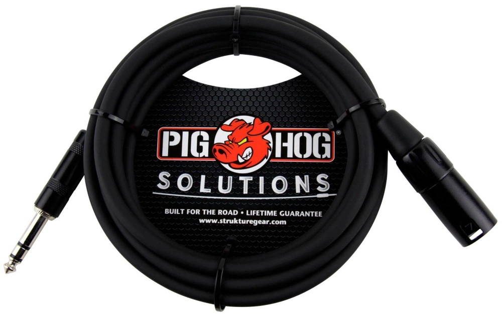 Pig Hog PXTMXM50 50ft. TRS Male to XLR Male Balanced Cable