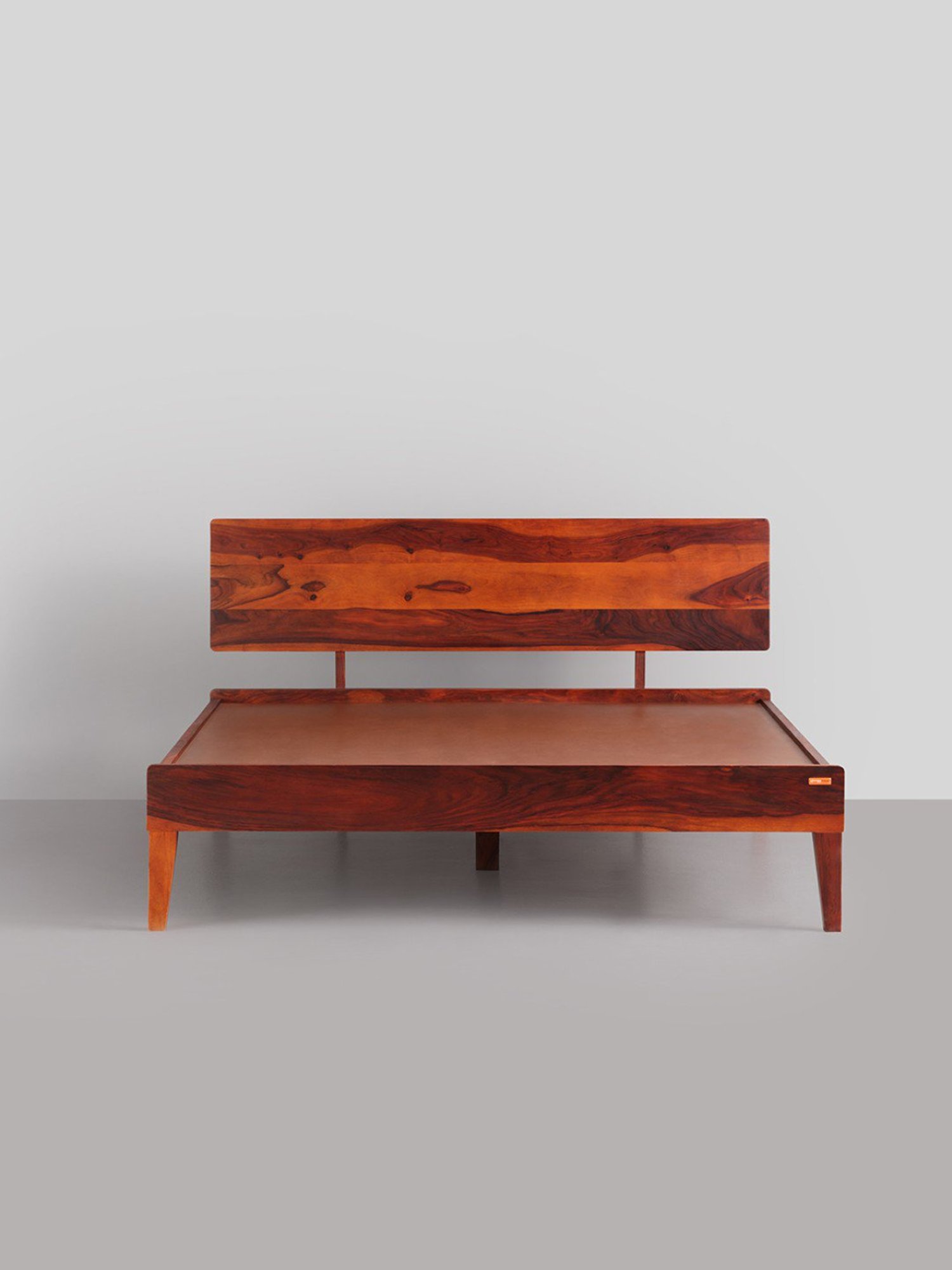 Sleepyhead G Honey Brown Sheesham Wood Queen Size Bed