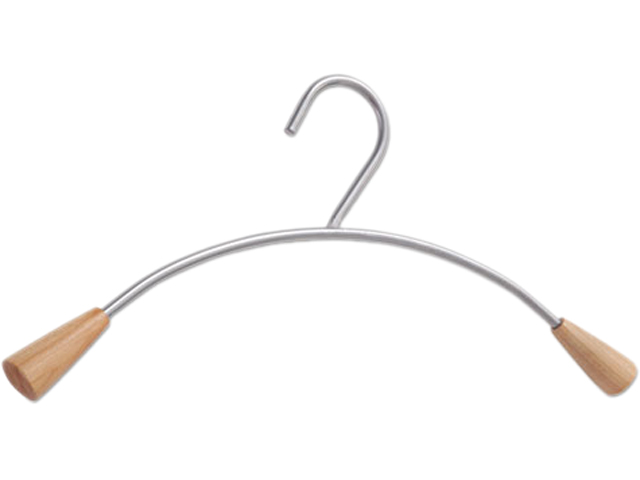 Alba PMCIN6 Wall Costumer Hangers, 6/Set, Metal/Wood