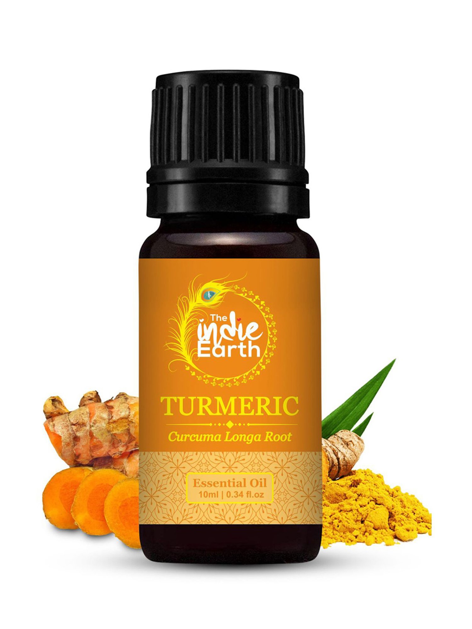 The Indie Earth Turmeric Essential Oil - 10 ml