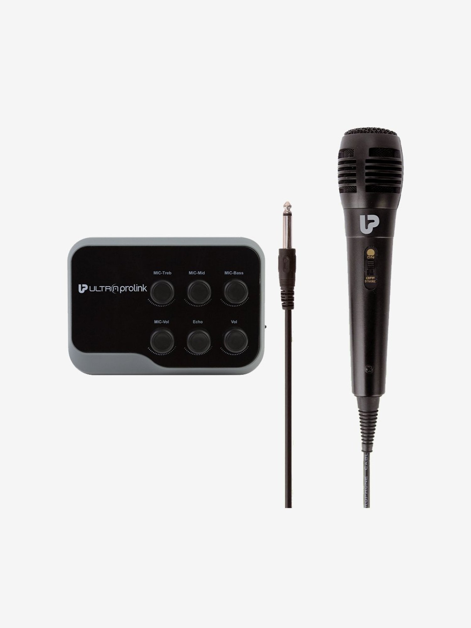 UltraProlink UM1002 Sing Along Karaoke Bluetooth Mixer With Karaoke Microphone