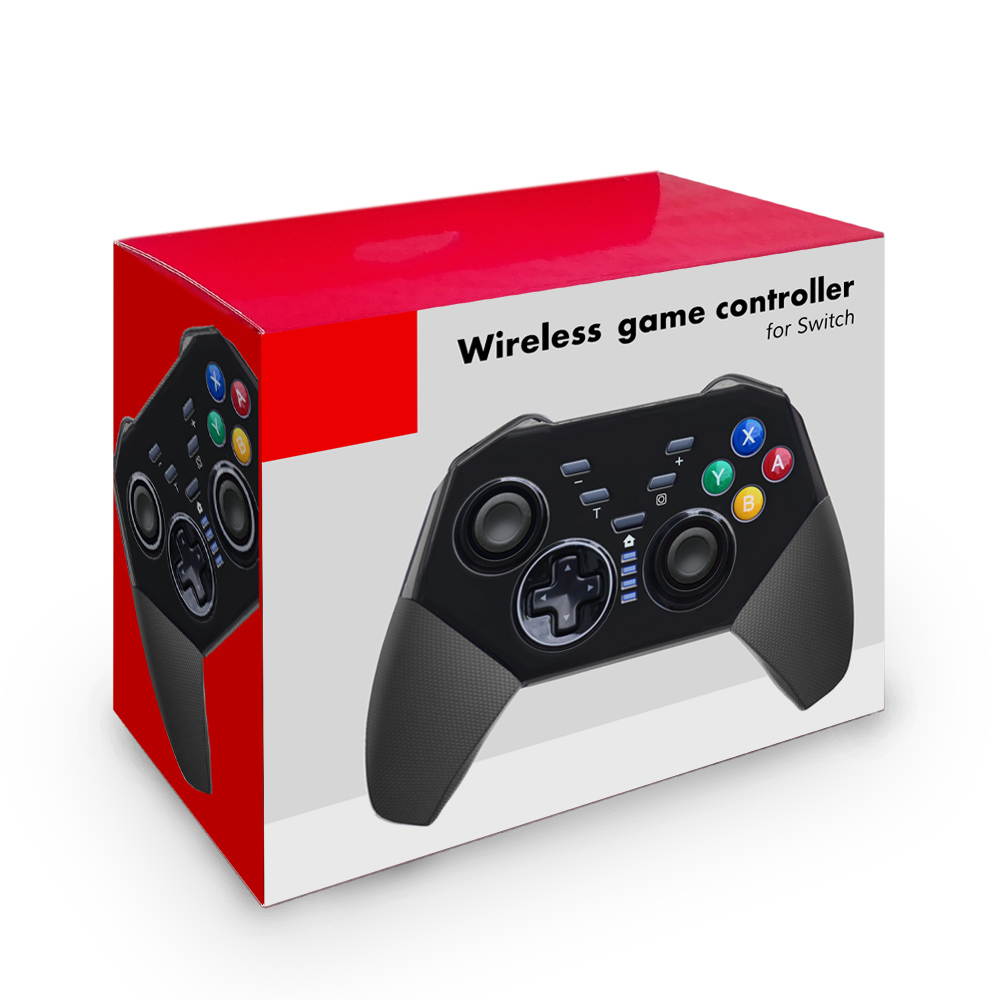 PRO controller Wireless Bluetooth For Switch Console, TURBO Keys And Grinding Transparent Shape, One-click Connection to Console