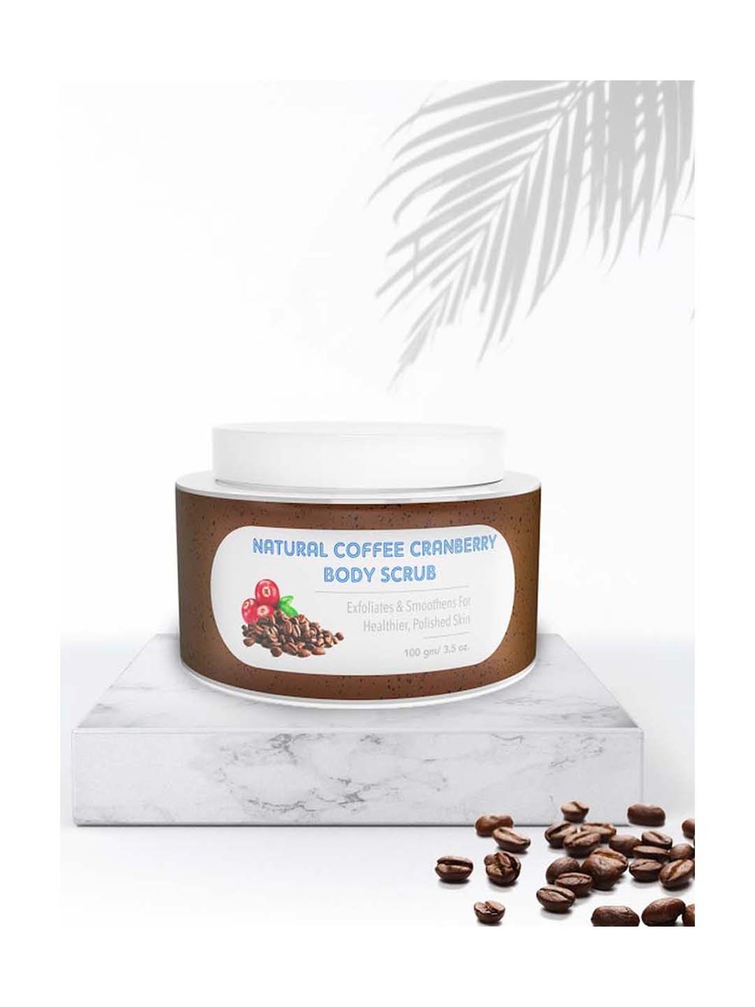 The Moms Co. Natural Coffee Cranberry Body Scrub - 100 gm