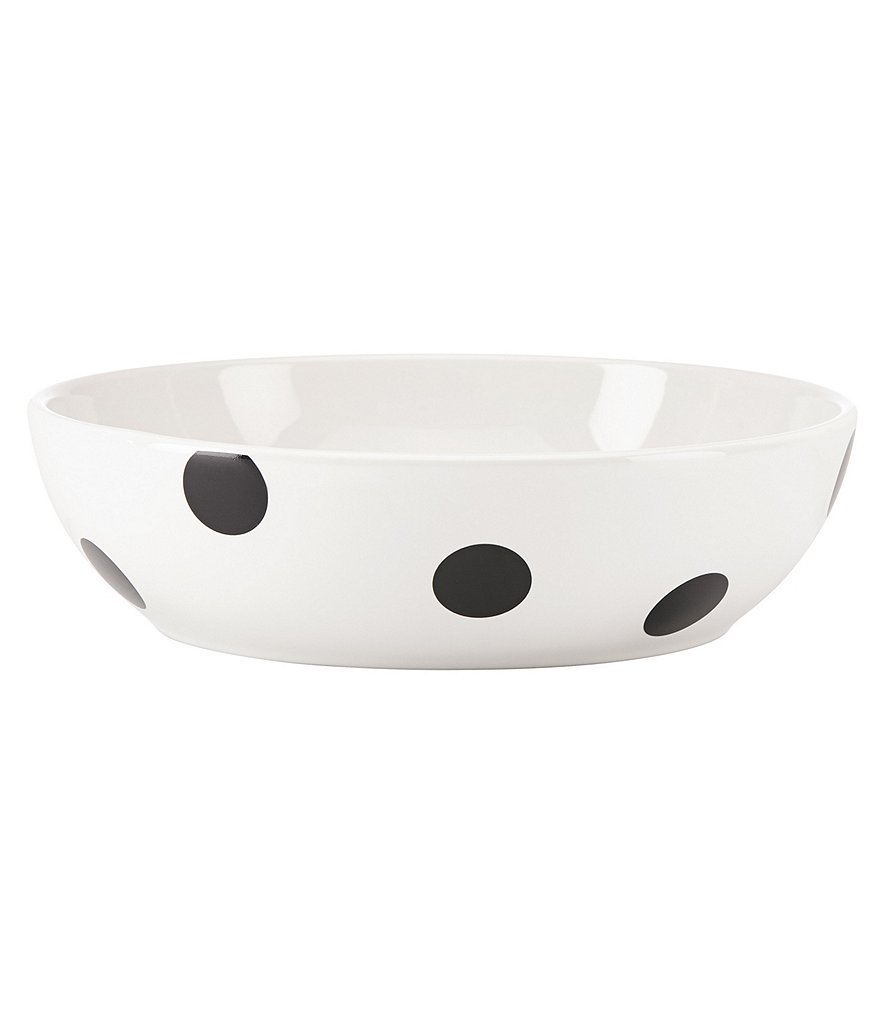 kate spade new york All in Good Taste Deco Dot Stoneware Pasta Bowl
