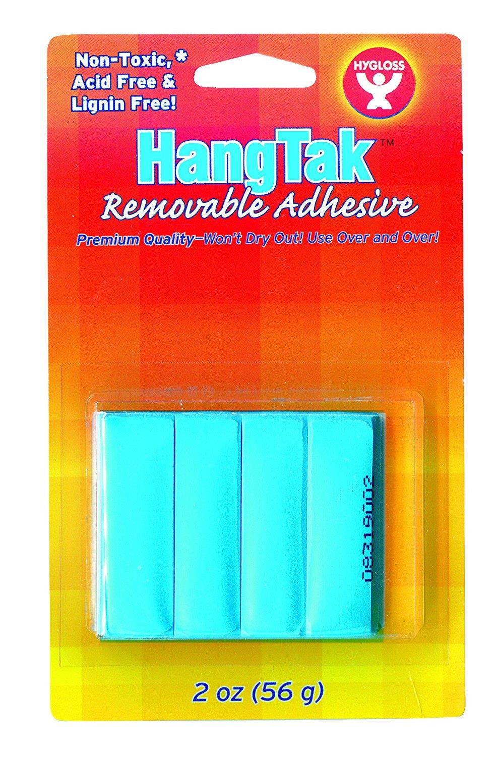 Hygloss 6502 HangtakPutty for Posters, 2Ounce, Blue