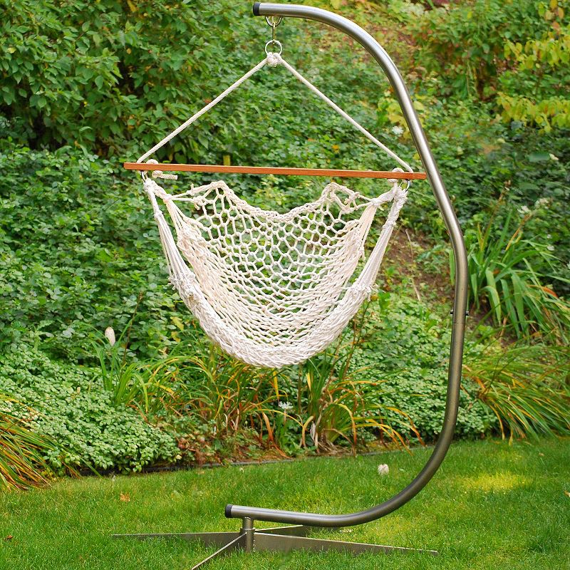 Web Spinner Swing 24" Diameter - Black - Sorbus