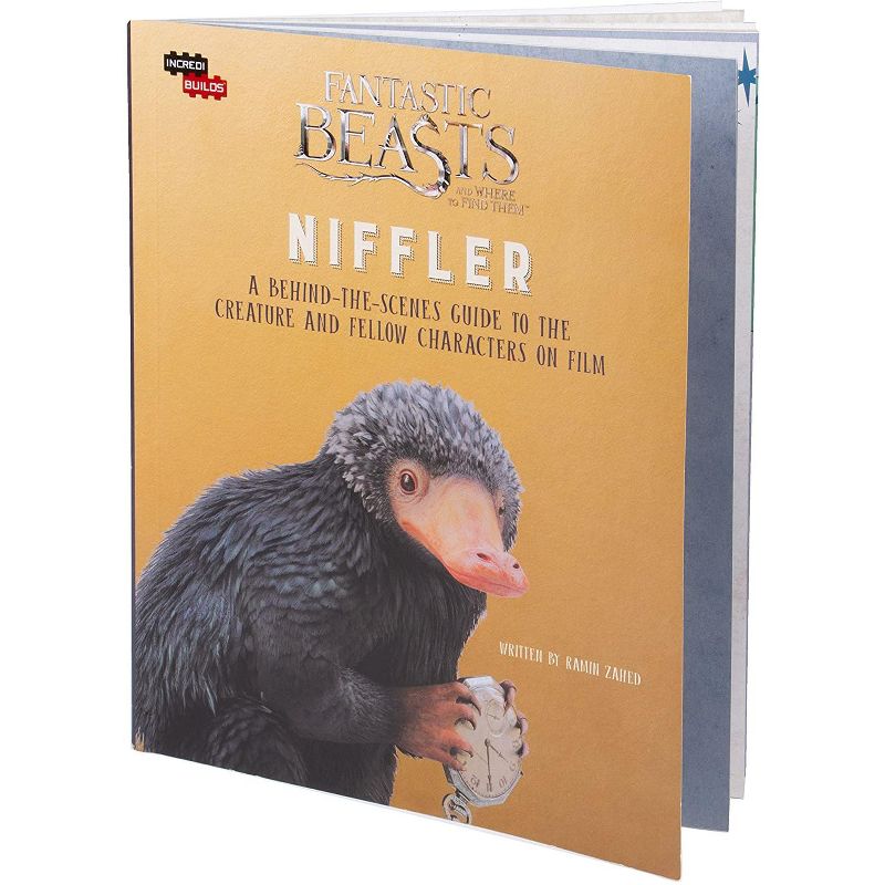 Incredibuilds Fantastic Beasts and Where to Find Them Niffler Book & Wood Model Figure Kit