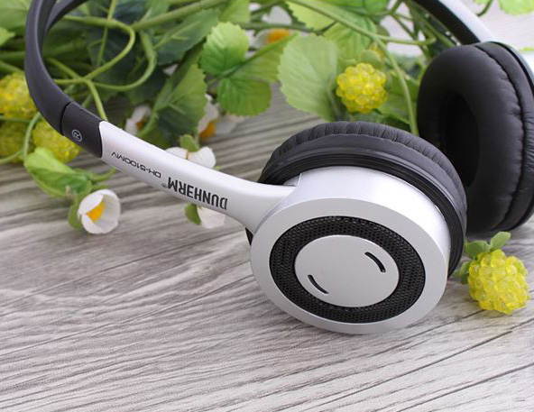 Durherm DR-H20 Computer PC Laptop Notebook Desktop On-Ear Stereo Headphone Headset with Noise Canceling Microphone Mic