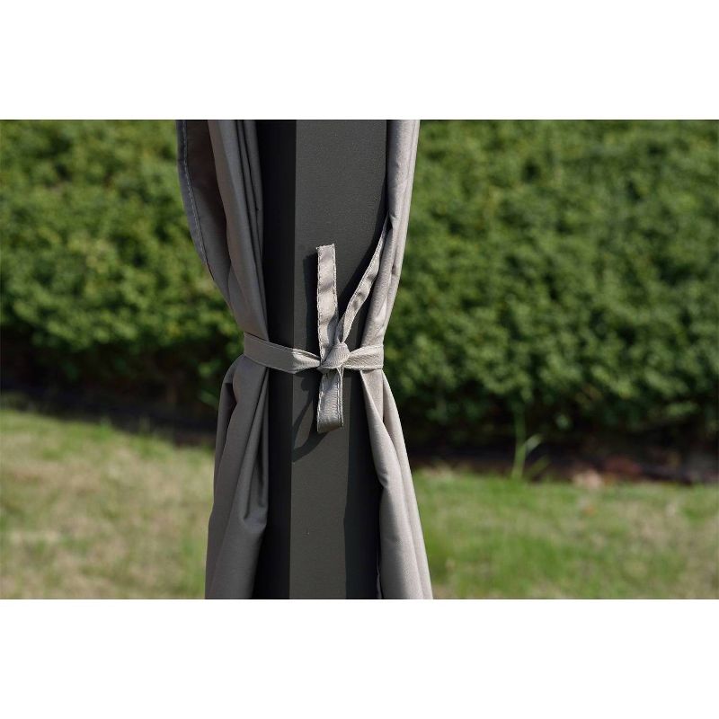 Morocco Steel Frame Day Bed with Canopy - Direct Wicker