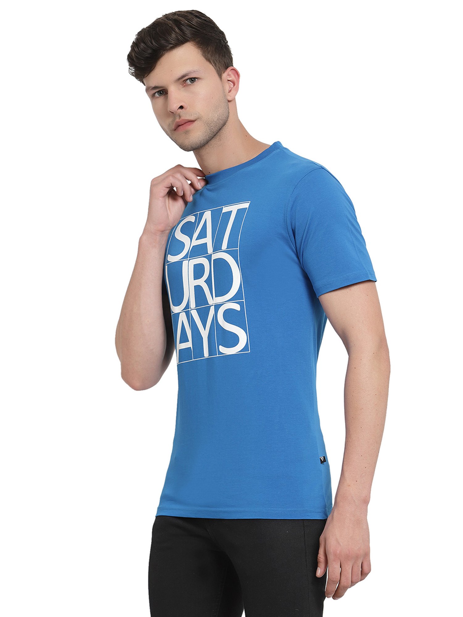 Proteens Royal Blue Printed T-Shirt