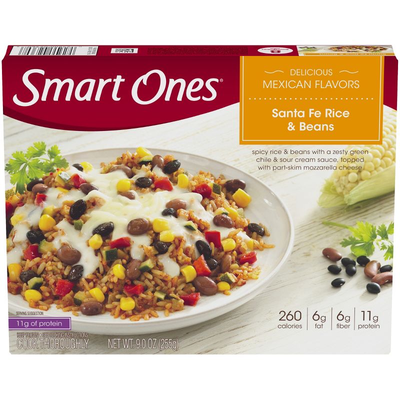 Smart Ones Classic Favorites Santa Fe Style Frozen Rice & Beans - 9oz