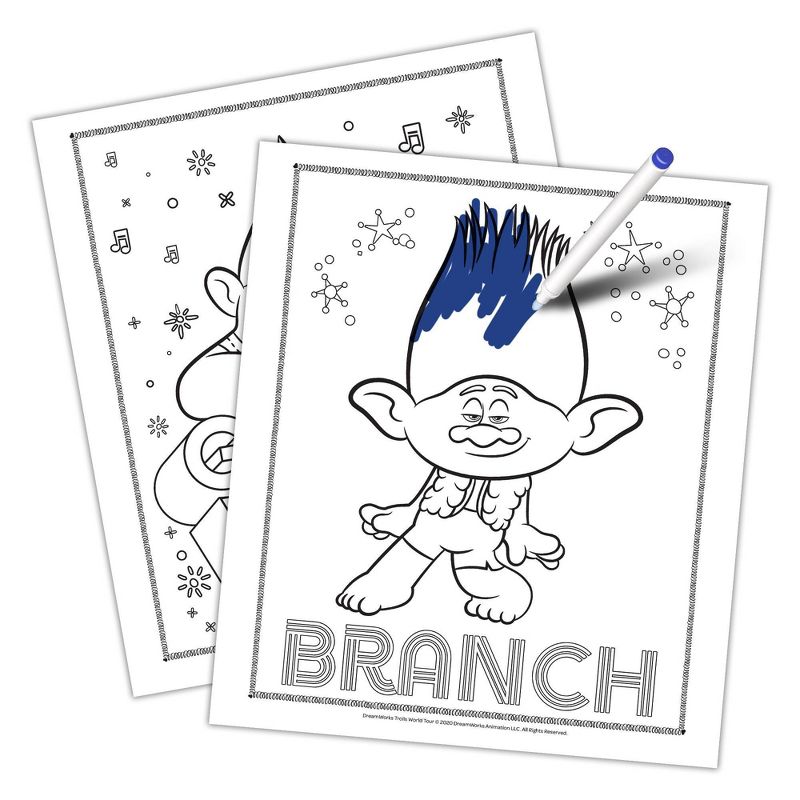 Trolls World Tour Imagine Ink Color!