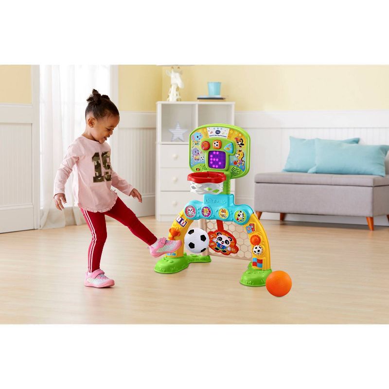 VTech Count & Win Sports Center with Basketball and Soccer Ball