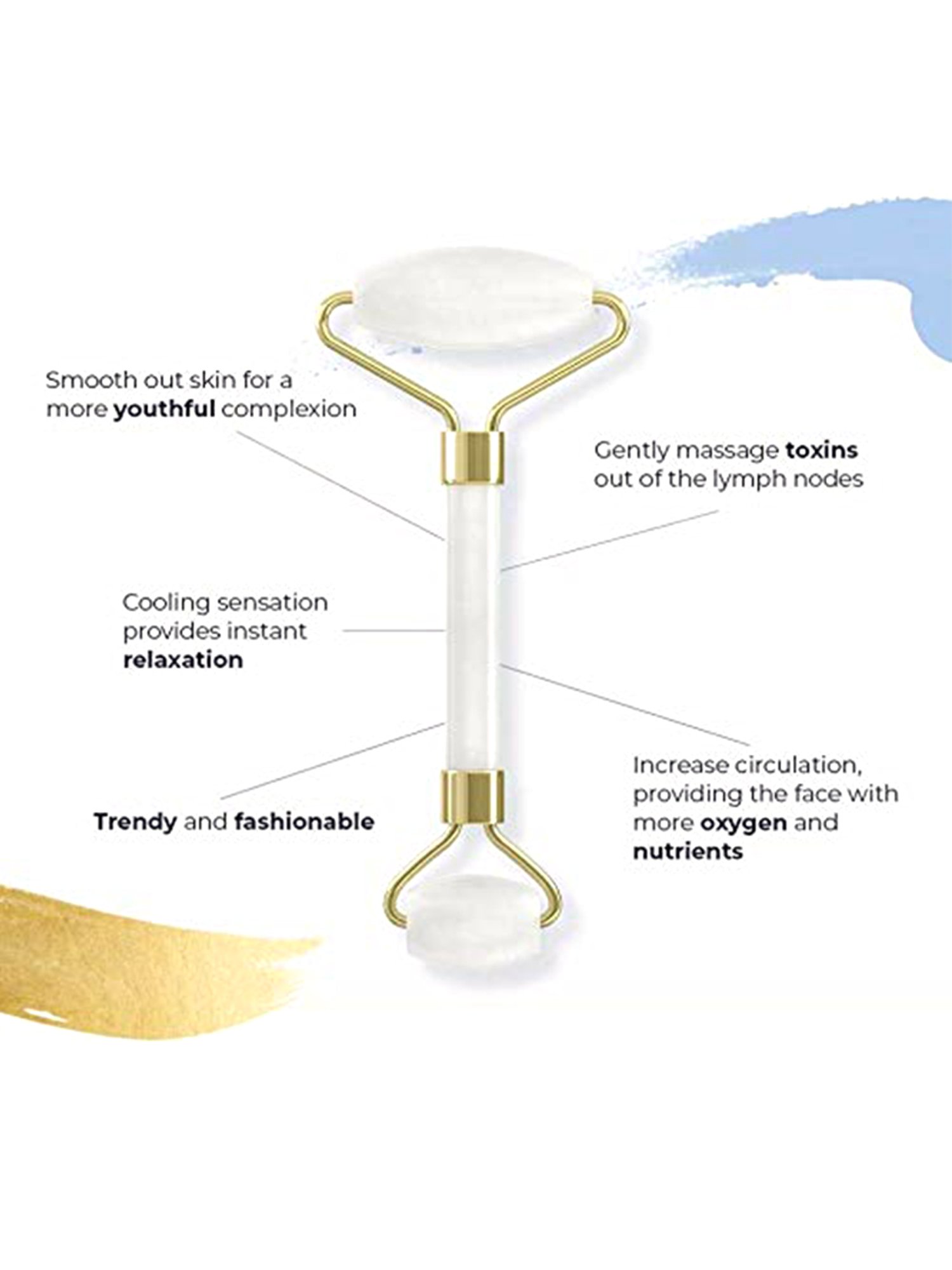 Kazarmaa Jade Roller Face Massager