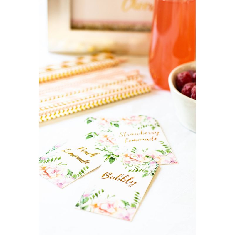 Cotier Brand 97pc Mimosa Bar Kit for Bridal Shower Decoration/Brunch Party or Bachelorette Party Supplies