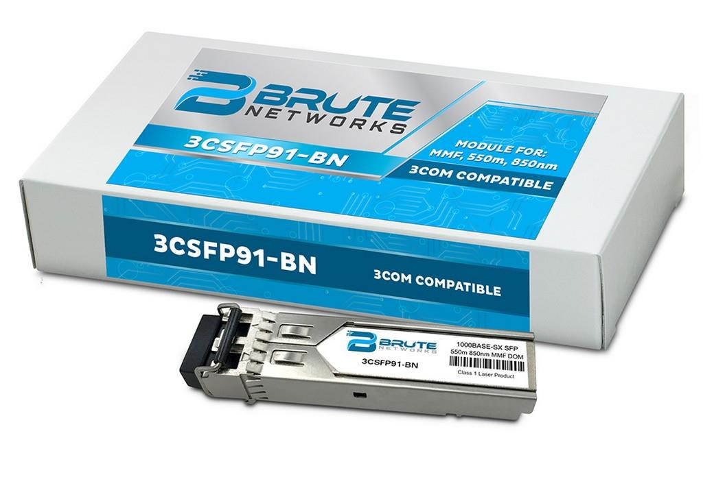 3Com 3CSFP91 - 1000BASE-SX 550m MMF 850nm SFP (100% Compatible)