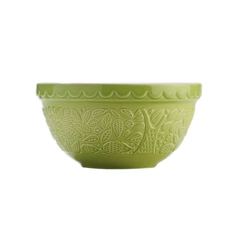 Mason Cash 40oz 2pk Earthenware Mixing Bowls Green