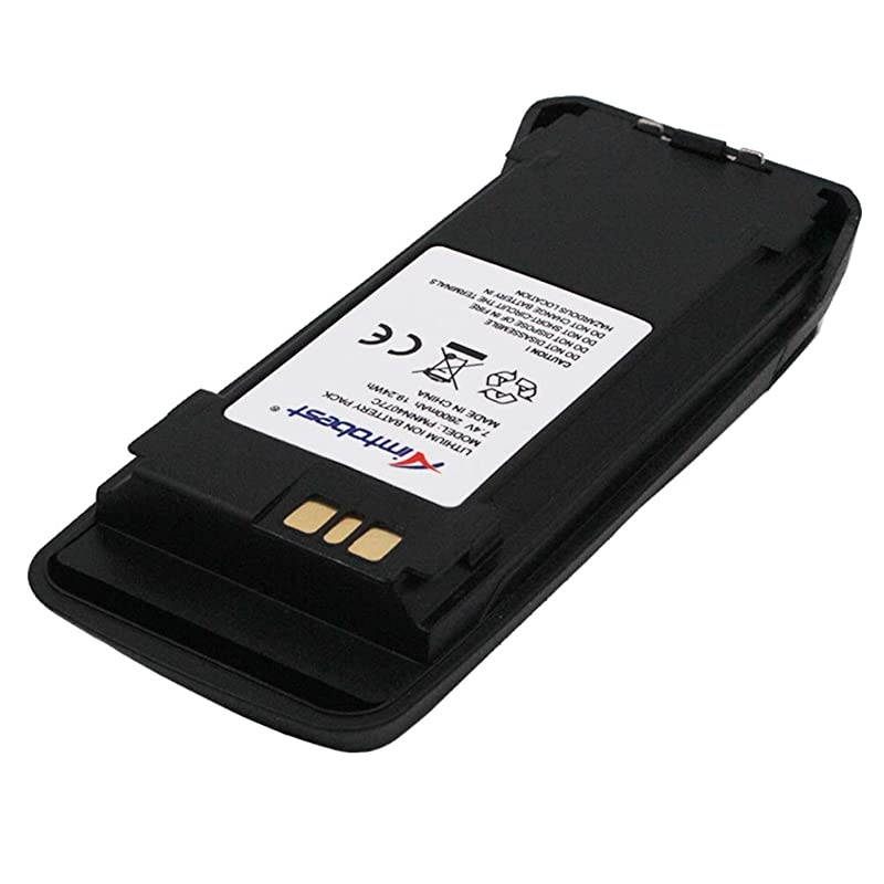 PMNN4066A 2600mAh Liion Battery Compatible for Motorola XPR6300 XPR6350 XPR6550 XPR6580 XPR6500 XPR6100 XPR6380 DP3400 DP3601 DGP4150 DGP6150 OEM Without IMPRES funtion