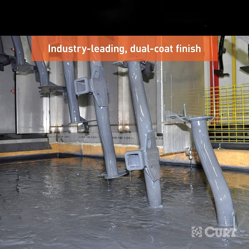 Curt Manufacturing 31068 2 Inch Front Mount Towing Receiver Hitch Vehicle Accessory for Select Ford Expedition, F-150, and Lincoln Navigators, Black