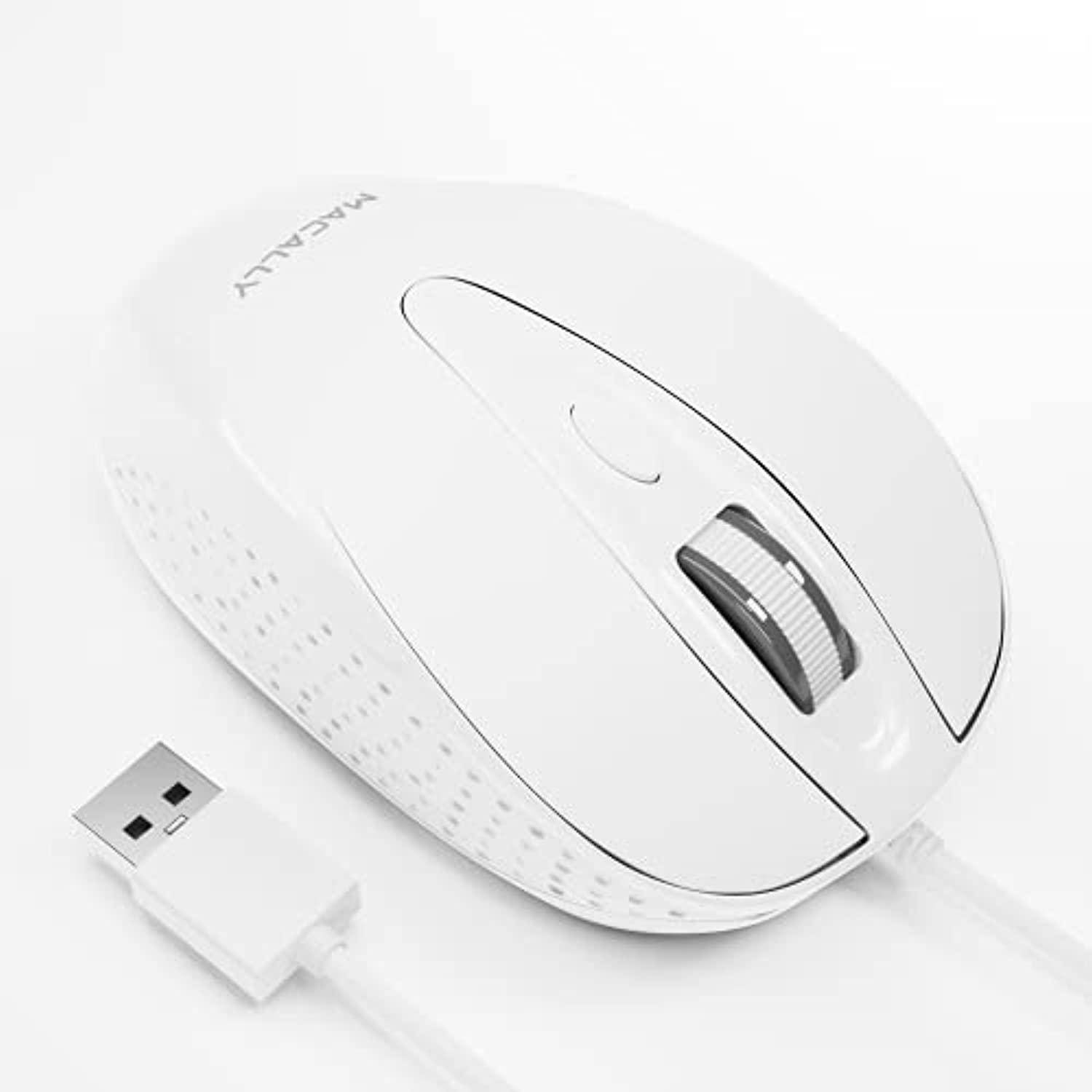 MACALLY TURBO 3 Button Optical USB Mouse